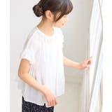 【KIDS/キッズ】コットンボイルギャザーブラウス/リンクコーデ | ROPE' PICNIC【KIDS】 | 詳細画像10 