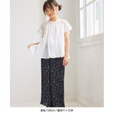 【KIDS/キッズ】コットンボイルギャザーブラウス/リンクコーデ | ROPE' PICNIC【KIDS】 | 詳細画像6 