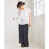 【KIDS/キッズ】コットンボイルギャザーブラウス/リンクコーデ | ROPE' PICNIC【KIDS】 | 詳細画像7 