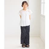 【KIDS/キッズ】コットンボイルギャザーブラウス/リンクコーデ | ROPE' PICNIC【KIDS】 | 詳細画像8 