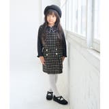 【KIDS】チェックツイードビスチェ/セットアップ対応 | ROPE' PICNIC【KIDS】 | 詳細画像3 