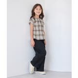 【KIDS/キッズ】チェックシャーリングシャツ/リンクコーデ | ROPE' PICNIC【KIDS】 | 詳細画像5 