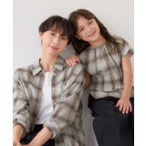 【KIDS/キッズ】チェックシャーリングシャツ/リンクコーデ | ROPE' PICNIC【KIDS】 | 詳細画像9 