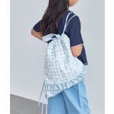 【KIDS/キッズ】チェック×リボン柄ナップザック | ROPE' PICNIC【KIDS】 | 詳細画像4 