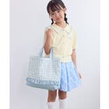 【KIDS/キッズ】チェック×リボン柄レッスンバッグ | ROPE' PICNIC【KIDS】 | 詳細画像2 