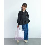 【KIDS/キッズ】チェック×リボン柄レッスンバッグ | ROPE' PICNIC【KIDS】 | 詳細画像5 