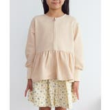 【KIDS/キッズ】ラメ裏毛ペプラムジップカーディガン | ROPE' PICNIC【KIDS】 | 詳細画像16 