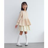 【KIDS/キッズ】ラメ裏毛ペプラムジップカーディガン | ROPE' PICNIC【KIDS】 | 詳細画像8 