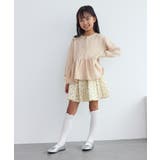 【KIDS/キッズ】ラメ裏毛ペプラムジップカーディガン | ROPE' PICNIC【KIDS】 | 詳細画像9 