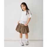 【KIDS/キッズ】カットレースポロトップス/リンクコーデ | ROPE' PICNIC【KIDS】 | 詳細画像2