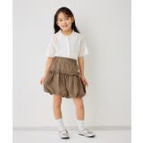 【KIDS/キッズ】カットレースポロトップス/リンクコーデ | ROPE' PICNIC【KIDS】 | 詳細画像3