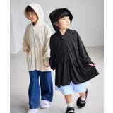 【KIDS キッズ】ひんやりペプラムジップパーカー UVカット | ROPE' PICNIC【KIDS】 | 詳細画像10