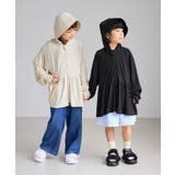 【KIDS キッズ】ひんやりペプラムジップパーカー UVカット | ROPE' PICNIC【KIDS】 | 詳細画像12