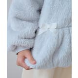 【KIDS/キッズ】ベロアリボンボアペプラムカーディガン | ROPE' PICNIC【KIDS】 | 詳細画像15