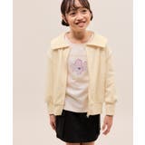 【KIDS/キッズ】ビックカラー裏毛ジップカーディガン | ROPE' PICNIC【KIDS】 | 詳細画像10 