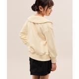 【KIDS/キッズ】ビックカラー裏毛ジップカーディガン | ROPE' PICNIC【KIDS】 | 詳細画像11 