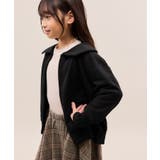 【KIDS/キッズ】ビックカラー裏毛ジップカーディガン | ROPE' PICNIC【KIDS】 | 詳細画像5 
