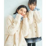【KIDS】リンクコーデ/シャギーVニットカーディガン | ROPE' PICNIC【KIDS】 | 詳細画像2