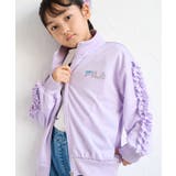 【KIDS/キッズ】【FILA/フィラ別注】ラインストーンジップパーカー | ROPE' PICNIC【KIDS】 | 詳細画像1 