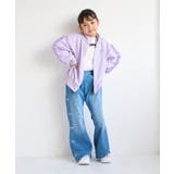 【KIDS/キッズ】【FILA/フィラ別注】ラインストーンジップパーカー | ROPE' PICNIC【KIDS】 | 詳細画像8 