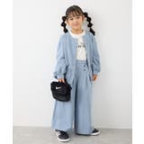 【KIDS】裾フリルデニムブルゾン | ROPE' PICNIC【KIDS】 | 詳細画像13