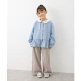 【KIDS】裾フリルデニムブルゾン | ROPE' PICNIC【KIDS】 | 詳細画像7