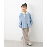 【KIDS】裾フリルデニムブルゾン | ROPE' PICNIC【KIDS】 | 詳細画像8