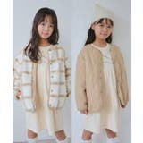 【KIDS/キッズ】リバーシブルチェックボアブルゾン | ROPE' PICNIC【KIDS】 | 詳細画像1 