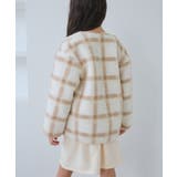 【KIDS/キッズ】リバーシブルチェックボアブルゾン | ROPE' PICNIC【KIDS】 | 詳細画像4 