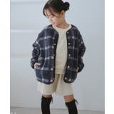 【KIDS/キッズ】リバーシブルチェックボアブルゾン | ROPE' PICNIC【KIDS】 | 詳細画像9 