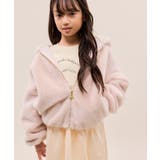 ピンク(63) | 【KIDS/キッズ】ふわふわフェイクファージップブルゾン | ROPE' PICNIC【KIDS】