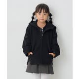 【KIDS】ジャージメルトンフード付きアウター/リンクコーデ | ROPE' PICNIC【KIDS】 | 詳細画像3