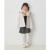 【KIDS】ジャージメルトンフード付きアウター/リンクコーデ | ROPE' PICNIC【KIDS】 | 詳細画像4