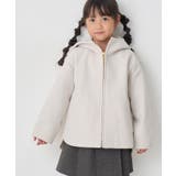 【KIDS】ジャージメルトンフード付きアウター/リンクコーデ | ROPE' PICNIC【KIDS】 | 詳細画像9