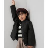 フラワー柄キルティングブルゾン リンクコーデ WEB限定サイズ:110cm | ROPE' PICNIC【KIDS】 | 詳細画像10