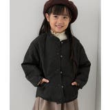 フラワー柄キルティングブルゾン リンクコーデ WEB限定サイズ:110cm | ROPE' PICNIC【KIDS】 | 詳細画像12