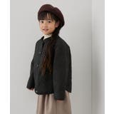 フラワー柄キルティングブルゾン リンクコーデ WEB限定サイズ:110cm | ROPE' PICNIC【KIDS】 | 詳細画像15