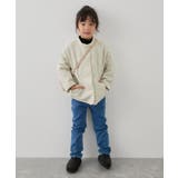 フラワー柄キルティングブルゾン リンクコーデ WEB限定サイズ:110cm | ROPE' PICNIC【KIDS】 | 詳細画像17