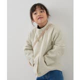 フラワー柄キルティングブルゾン リンクコーデ WEB限定サイズ:110cm | ROPE' PICNIC【KIDS】 | 詳細画像18