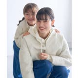 フラワー柄キルティングブルゾン リンクコーデ WEB限定サイズ:110cm | ROPE' PICNIC【KIDS】 | 詳細画像4