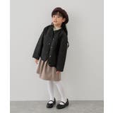 フラワー柄キルティングブルゾン リンクコーデ WEB限定サイズ:110cm | ROPE' PICNIC【KIDS】 | 詳細画像8