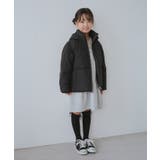 GREEN DOWN MINOTECHフード取り外しショートダウン | ROPE' PICNIC【KIDS】 | 詳細画像15