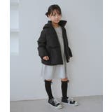 GREEN DOWN MINOTECHフード取り外しショートダウン | ROPE' PICNIC【KIDS】 | 詳細画像3