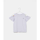 【KIDS】肩あきフリルハーフスリーブTシャツ | ROPE' PICNIC【KIDS】 | 詳細画像16 