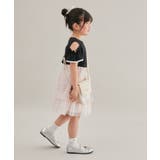 【KIDS】肩あきフリルハーフスリーブTシャツ | ROPE' PICNIC【KIDS】 | 詳細画像3 