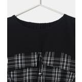 【KIDS】レイヤード風チェックドッキングチュニック/セットアップ対応 | ROPE' PICNIC【KIDS】 | 詳細画像13 