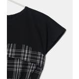 【KIDS】レイヤード風チェックドッキングチュニック/セットアップ対応 | ROPE' PICNIC【KIDS】 | 詳細画像14 