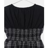 【KIDS】レイヤード風チェックドッキングチュニック/セットアップ対応 | ROPE' PICNIC【KIDS】 | 詳細画像16 