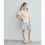 【KIDS】肩あきハーフスリーブTシャツ/冷感・WEB限定サイズ:110cm | ROPE' PICNIC【KIDS】 | 詳細画像6 