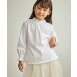 【KIDS/キッズ】スタンドフリルシャーリングカットソー/セレモニー対応 | ROPE' PICNIC【KIDS】 | 詳細画像2 